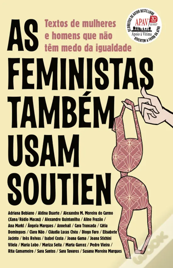 livro As Feministas Tambem Usam Soutien